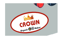 Crown Organic Oil Maker badge
